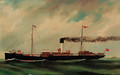 The steamer Nottingham - Joseph Jansen