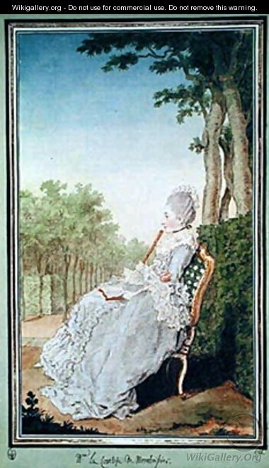 La comtesse de Montboissier - Louis (Carrogis) de Carmontelle
