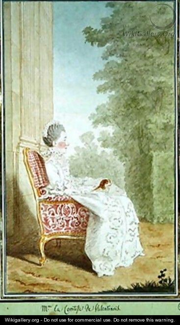 Comtesse de Valentinois 1728-1774 - Louis (Carrogis) de Carmontelle