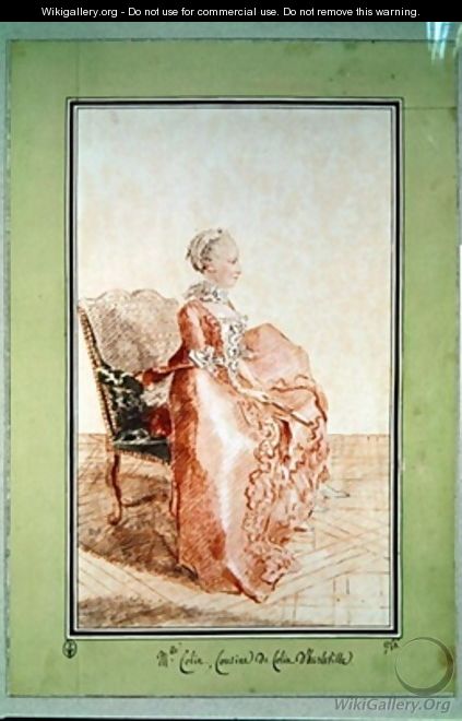Madame Collin - Louis (Carrogis) de Carmontelle
