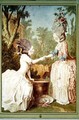 Madame de la Houze et Mademoiselle de Longueil - Louis (Carrogis) de Carmontelle