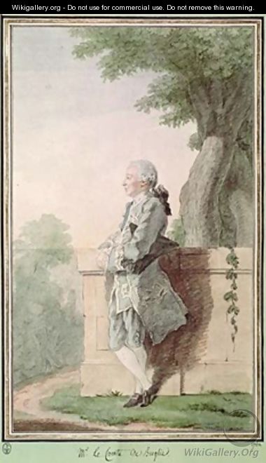 Charles Francois Comte de Broglie - Louis (Carrogis) de Carmontelle