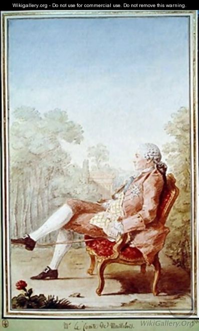 Le Comte de Maillebois - Louis (Carrogis) de Carmontelle