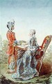 Madame de Lismore and her Servant Aza - Louis (Carrogis) de Carmontelle
