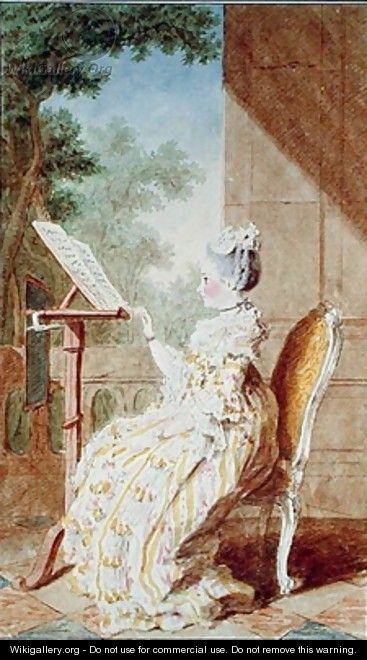 Louis Fidele Durand de Saint-Eugene, La Baronne de Talleyrand - Louis (Carrogis) de Carmontelle