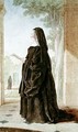 Madame de Montlouis from the Abbey of St. Remi - Louis (Carrogis) de Carmontelle