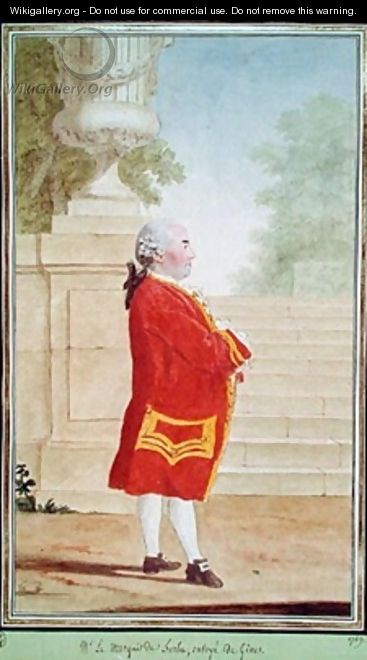 Auguste Paul Dominique Marquis de Sorba - Louis (Carrogis) de Carmontelle