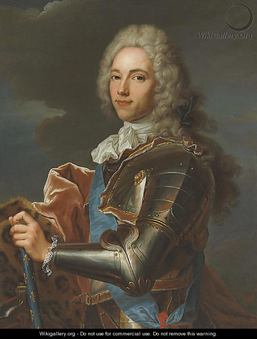 Portrait of the Duc de Broglie (1671-1745) - (after) Hyacinthe Rigaud
