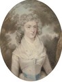 Portrait of a lady 2 - (after) Hugh Douglas Hamilton