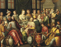 The Marriage at Cana - (after) Hieronymus II Francken