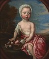 Portrait of a child - (after) Heroman Van Der Mijn