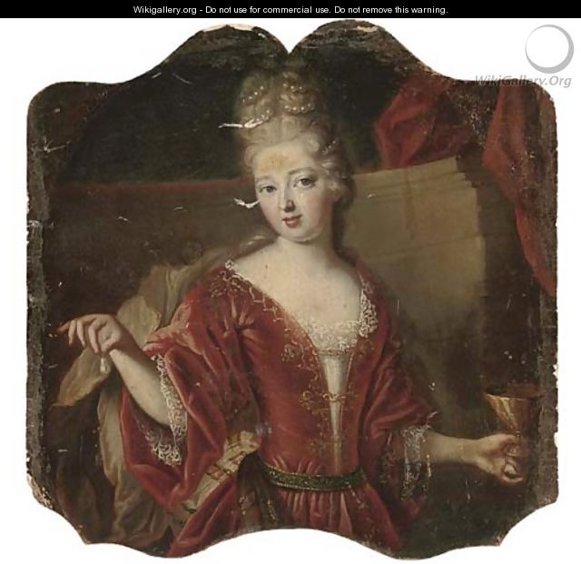 Portrait of a lady 2 - (after) Heroman Van Der Mijn