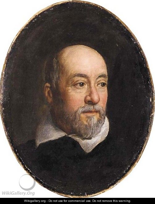 Portrait of a gentleman - (after) Jacopo Bassano (Jacopo Da Ponte)