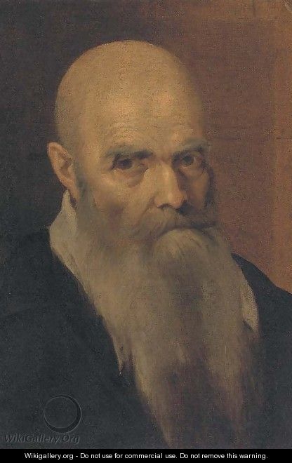 Portrait of an elderly man - (after) Jacopo Tintoretto (Robusti)