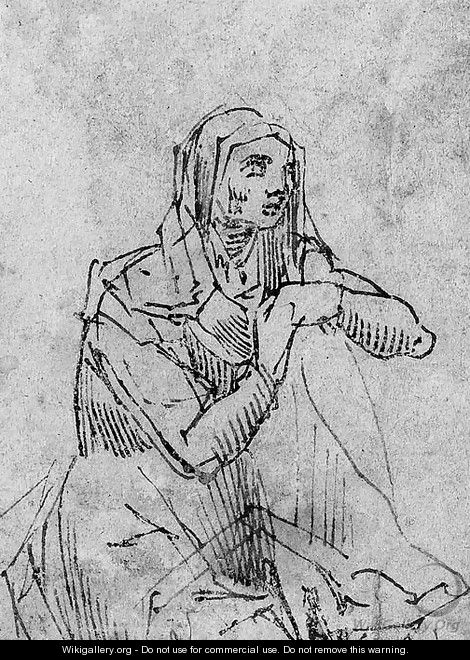 The Penitent Magdalene - (after) Jacopo D