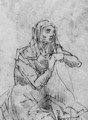 The Penitent Magdalene - (after) Jacopo D'Antonio Negretti (see Palma Giovane)