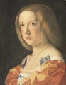 Portrait of a young lady - (after) Giovanni Cariani