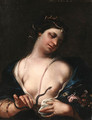 Cleopatra and the Asp - (after) Guido Cagnacci