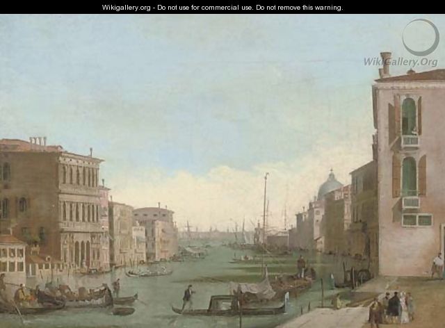 The Grand Canal, Venice - (after) Giuseppe Bernardino Bison