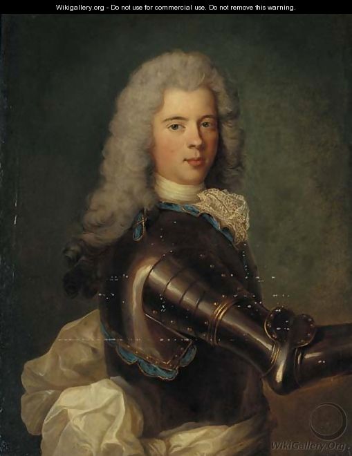 Portrait of a nobleman - (after) Henri Gascars