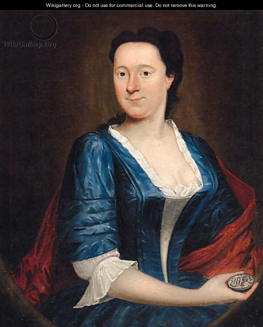 Portrait Of A Lady - (after) George Knapton