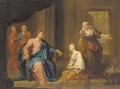 Chirst in the house of Martha and Mary - (after) Gerard De Lairesse
