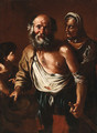 A beggar family - (after) Giacomo Francesco Cipper