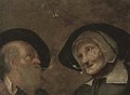 A head of a man and a woman - (after) Giacomo Francesco Cipper