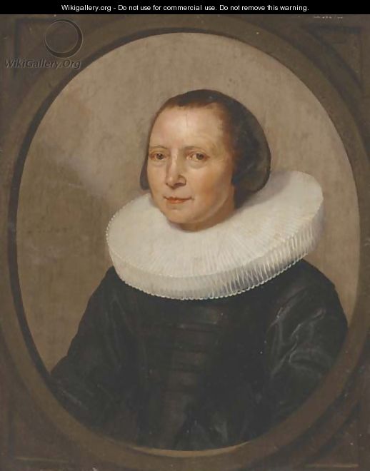 Portrait of a lady - (after) Gerrit Dou