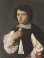 Portrait of a gentleman - (after) Giovanni Bernardo Carboni