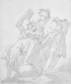 Bacchus and Vertumnus - (after) Giovanni Battista Tiepolo