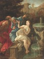 Susanna and the Elders - (after) Giovanni Battista (Baciccio) Gaulli