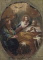 Christ blessing a man - (after) Francesco Trevisani