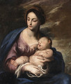 The Madonna and Child - (after) Francesco Guarino