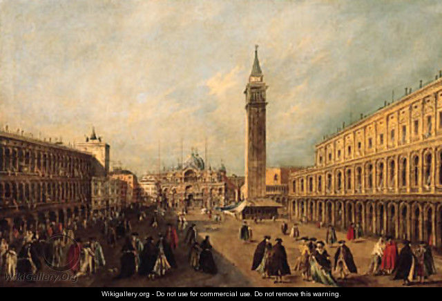 The Basilica di San Marco, Venice - (after) Francesco Guardi