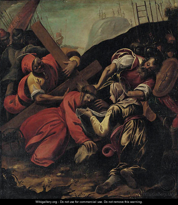The Road to Calvary - (after) Francesco Vanni