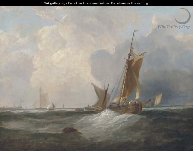 Congestion at the harbour mouth - (after) Frederick Calvert