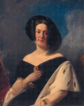 Portrait of a Lady - (after) Franz Xaver Winterhalter