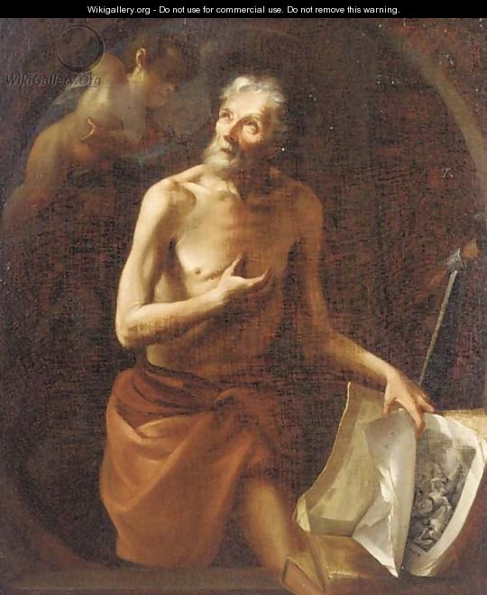 Saint Jerome - (after) Franz Sigrist