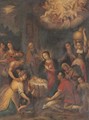 The Adoration of the Shepherds 2 - (after) Frans II Francken