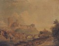 Richmond Castle, Yorkshire - (after) Edmund John Niemann