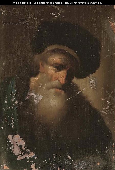 A bearded man 2 - (after) Christian Wilhelm Ernst Dietrich