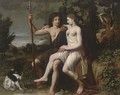 Venus and Adonis - (after) Charles-Alphonse Dufresnoy