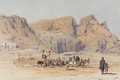 A camel train at Aden - (after) Charles Wilda