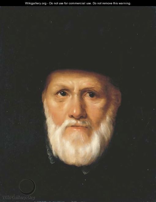Portrait of Dirck Volckertsz. Coornhert (1522-1590) - (after) Cornelis Cornelisz Van Haarlem