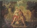 Venus and Adonis - (after) Claudio Francesco Beaumont