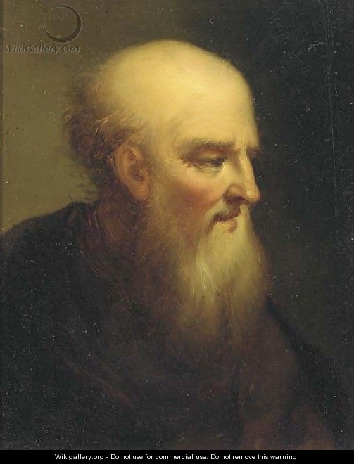A bearded man 3 - (after) Christian Wilhelm Ernst Dietrich