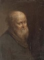 Portrait of an old man - (after) Cornelis Van Poelenburgh