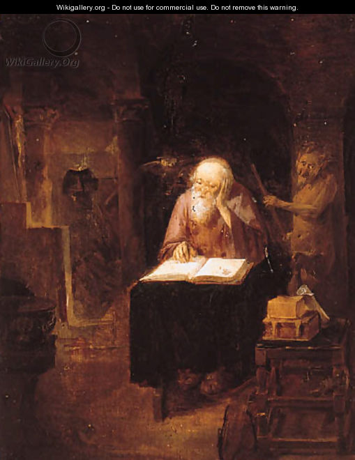 The Temptation of Saint Anthony - (after) Cornelis Saftleven