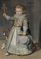 Portrait of boy aged two - (after) Cornelis De Vos